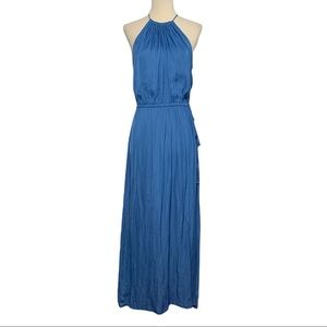 LOFT blue maxi dress, SP